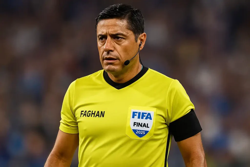 Faghani Alireza: Trọng tài 'thánh' bắt chính chung kết FIFA 2025