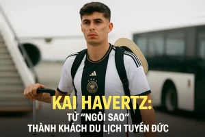 Kai Havertz: Từ “ngôi sao” thành khách du lịch tuyển Đức