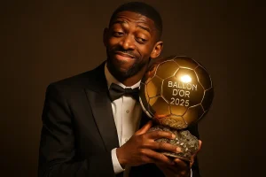 Ousmane Dembele bật mí đầy mỉa mai khi ôm Quả bóng vàng 2025